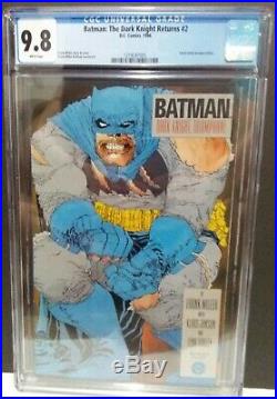 Batman The Dark Knight Returns #2 Cgc 9.8 Nm/mint Frank Miller Copper Age Key 2