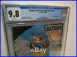 Batman The Dark Knight Returns #2 Cgc 9.8 Nm/mint Frank Miller Copper Age Key 2