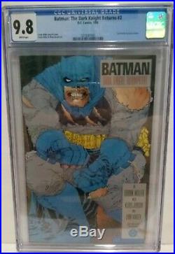 Batman The Dark Knight Returns #2 Cgc 9.8 Nm/mint Frank Miller Copper Age Key 2