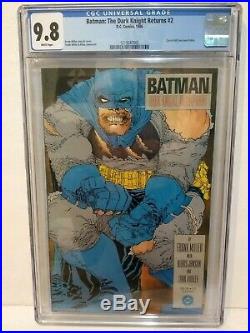 Batman The Dark Knight Returns #2 Cgc 9.8 Nm/mint Frank Miller Copper Age Key 2