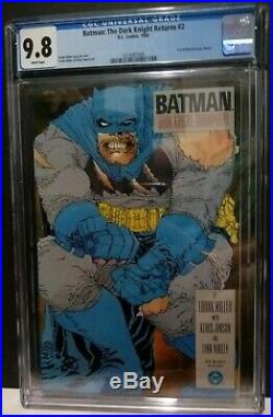 Batman The Dark Knight Returns #2 Cgc 9.8 Nm/mint Frank Miller Copper Age Key 2