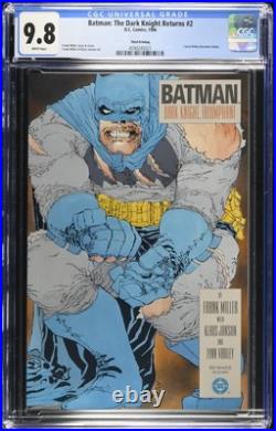 Batman The Dark Knight Returns 2 Cgc 9.8 Third Printing Dc 1986