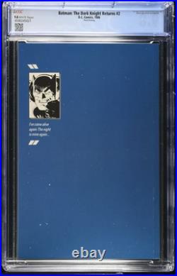 Batman The Dark Knight Returns 2 Cgc 9.8 Third Printing Dc 1986