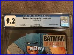 Batman The Dark Knight Returns 2 (First Print) CGC 9.2