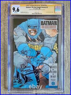 Batman The Dark Knight Returns #2 Klaus Janson & Frank Miller Signs CGC 9.6