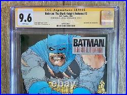 Batman The Dark Knight Returns #2 Klaus Janson & Frank Miller Signs CGC 9.6