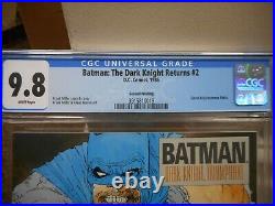 Batman The Dark Knight Returns 2 cgc 9.8 2nd print Miller 1st Carrie Kelly Robin