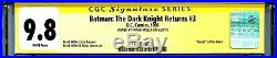 Batman The Dark Knight Returns 3 CGC 9.8 SS 1st print Miller Janson Superman WP