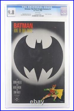 Batman The Dark Knight Returns #3 D. C. Comics 1986 CGC 9.8 Death of the J