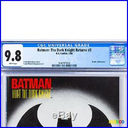 Batman The Dark Knight Returns #3 Death Of The Joker CGC 9.8 1986 DC White Pages