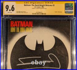 Batman The Dark Knight Returns 3 Death Of The Joker Cgc Ss 9.6 Signed Miller