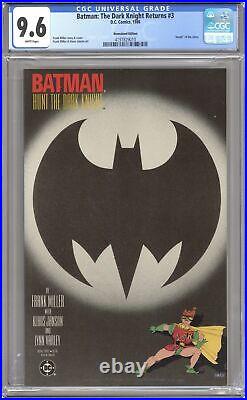 Batman The Dark Knight Returns #3 Miller 1st Printing CGC 9.6 Newsstand 1986