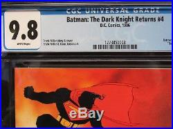 Batman The Dark Knight Returns #4 (1986) Death of Alfred CGC 9.8 CM1018
