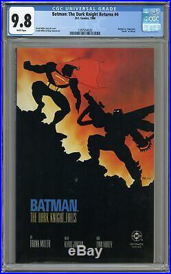 Batman The Dark Knight Returns #4-1ST CGC 9.8 1986 1397054020