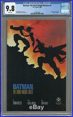 Batman The Dark Knight Returns #4-1ST CGC 9.8 1986 2023097005