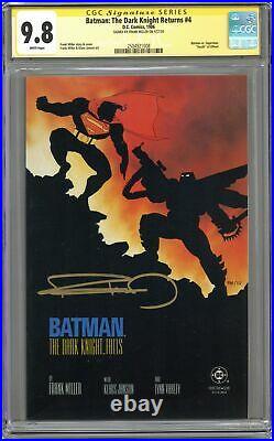 Batman The Dark Knight Returns #4-1ST CGC 9.8 SS 1986 2504921008