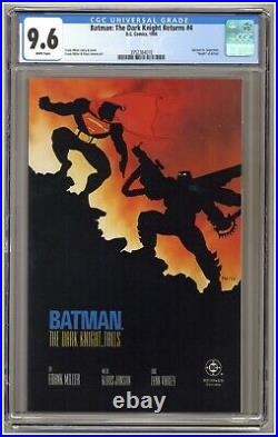 Batman The Dark Knight Returns #4 (CGC 9.6) Batman vs. Superman 1986 DC D456