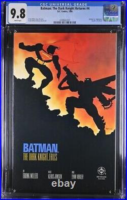 Batman The Dark Knight Returns #4 CGC 9.8 (1986) Frank Miller Art DC Comics