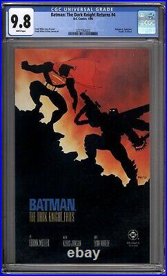 Batman The Dark Knight Returns 4 CGC Graded 9.8 NM/MT DC Comics 1986