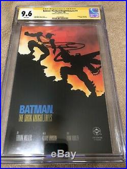 Batman The Dark Knight Returns 4 CGC SS 9.6 Frank Miller 1st Print 1986