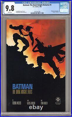 Batman The Dark Knight Returns #4 Miller Variant 1st Printing CGC 9.8 1986