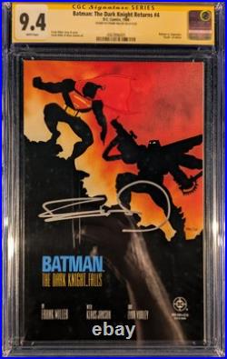 Batman The Dark Knight Returns 4 Ss Cgc 9.4 DC Signed Frank Miller Alfred Dies