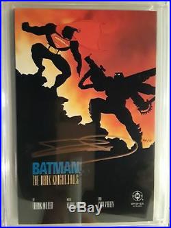 Batman The Dark Knight Returns #4 (cgc 9.6) 1986 Signed By Frank Miller