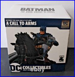 Batman The Dark Knight Returns A Call To Arms Mini Statue 8 New Sealed