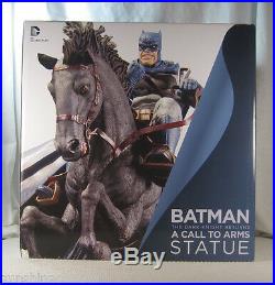 Batman The Dark Knight Returns A Call to Arms Statue 1st Edition BRAND NEW