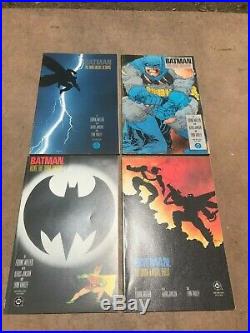 Batman The Dark Knight Returns Book 1 2 3 4 Frank Miller High Grade 1st prints