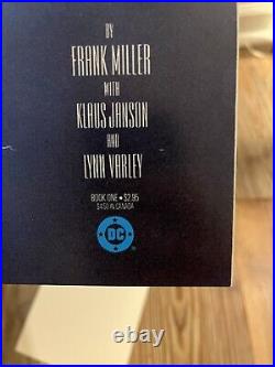 Batman The Dark Knight Returns Complete #1-4 1st Print Frank Miller Near Mint NM