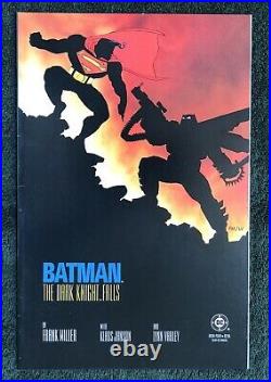 Batman The Dark Knight Returns Complete Set 1st Prints #1-4 Frank Miller