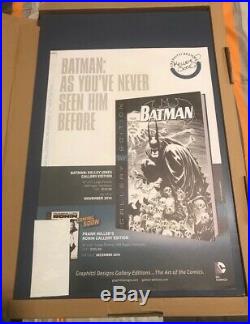 Batman The Dark Knight Returns Frank Miller Gallery Edition #250 of 275