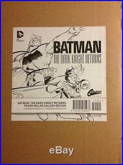 Batman The Dark Knight Returns Frank Miller Gallery Edition DC artist edition