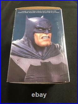 Batman The Dark Knight Returns Hand Sculpted Cold Cast Porcelain Bust