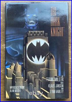 Batman The Dark Knight Returns Hard Cover 1st Print 1986 DC & Autographed /4000