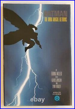 Batman The Dark Knight Returns Rare 1st Printing HC Frank Miller (Oct 1986, DC)