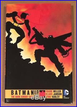 Batman The Dark Knight Returns Saga Deluxe Hardcover Signed Frank Miller Coa