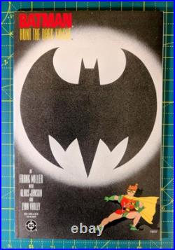 Batman The Dark Knight Returns #s 1-4 1986 2-4 1st Prints, #1 (2nd Newsstand) Batman The Dark Knight Returns #s 1-4 1986 2-4 1st Prints, #1 (2nd Newsstand)