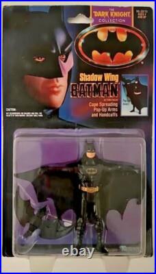 Batman The Dark Knight Series Shadow Wing Batman Action Figure Kenner 1990 MOC