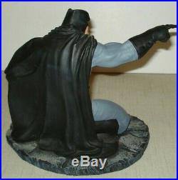 Batman The Dark Knight Strikes Again Cold Cast Statue Frank Miller 1996 Damaged