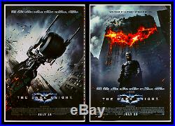 Batman The Dark Knight Uncut Color-bar Printer's Proof Movie Poster 1-sheets