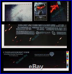 Batman The Dark Knight Uncut Color-bar Printer's Proof Movie Poster 1-sheets