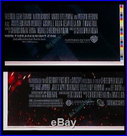 Batman The Dark Knight Uncut Color-bar Printer's Proof Movie Poster 1-sheets