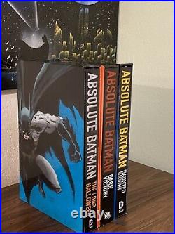 Batman The Long Halloween, Haunted Knight, And Dark Victory Absolute Editions