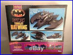 Batman the Dark Knight Collection Turbojet Batwing Vehicle 1990 Factory Sealed