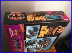 Batman the Dark Knight Collection Turbojet Batwing Vehicle 1990 Factory Sealed