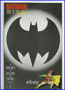 Batman the Dark Knight Returns #1,2,3 & 4 Complete Set/Frank Miller/1st Prints