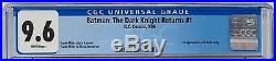 Batman the Dark Knight Returns #1 CGC 9.6 WP DC 1986. First Carrie Kelly App