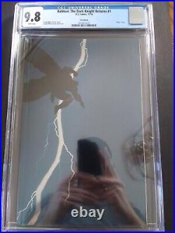 Batman the Dark Knight Returns #1 Foil edition Nov 2018 Frank Miller CGC 9.8